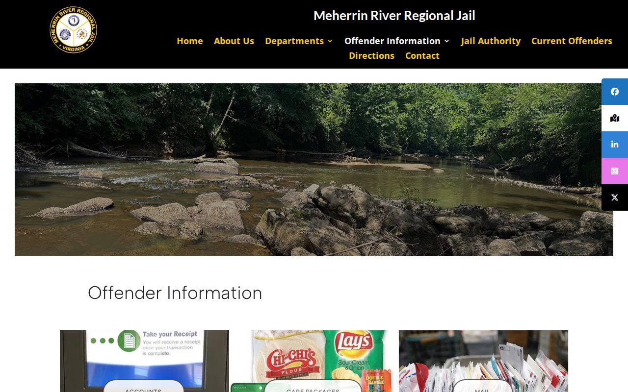 Official regional jail offender information for Dinwiddie County arrests